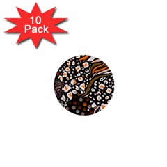 Trendy-mix-animal-skin-prints 1  Mini Buttons (10 Pack)  by uniart180623