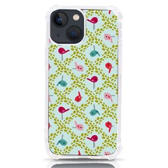 Birds-pattern-background Iphone 13 Mini Tpu Uv Print Case by uniart180623