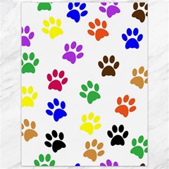Pawprints-paw-prints-paw-animal Canvas 12  X 16  by uniart180623