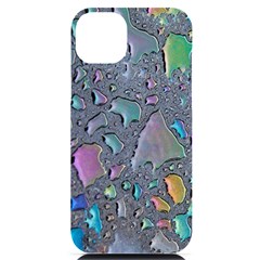Glass Drops Rainbow Iphone 14 Plus Black Uv Print Case by uniart180623