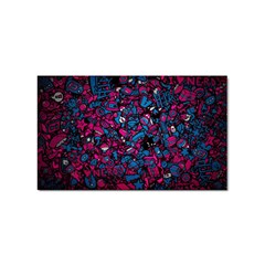 Grafitti Graffiti Abstract Artwork Digital Sticker Rectangular (10 Pack) by uniart180623