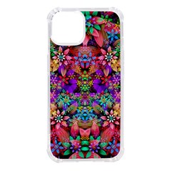 Flower Patterns Abstract Pattern Digital Art Iphone 14 Tpu Uv Print Case by uniart180623