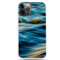 Waves Abstract Iphone 12 Pro Max Tpu Uv Print Case by uniart180623
