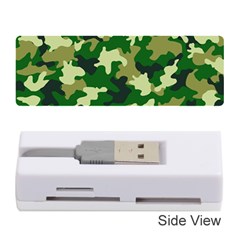 Green Military Background Camouflage Memory Card Reader (stick) by uniart180623