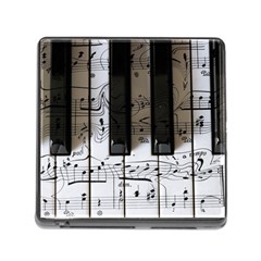 Music Piano Instrument Sheet Memory Card Reader (square 5 Slot) by uniart180623