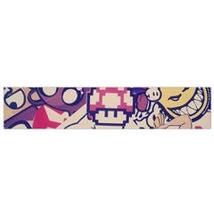 Retro Cartoon Titty Parody Small Premium Plush Fleece Scarf by uniart180623