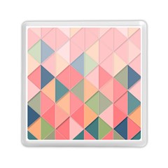 Background Geometric Triangle Memory Card Reader (square) by uniart180623