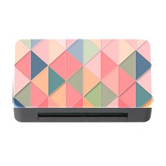 Background Geometric Triangle Memory Card Reader With Cf by uniart180623