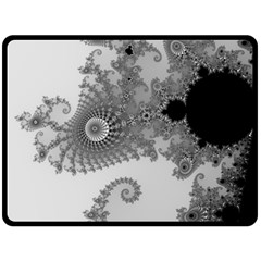Apple Males Almond Bread Abstract Mathematics Two Sides Fleece Blanket (large) by Simbadda