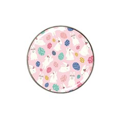 Cute Bunnies Easter Eggs Seamless Pattern Hat Clip Ball Marker (10 Pack) by Simbadda