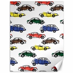 Cars Pattern Canvas 36  X 48  by Simbadda