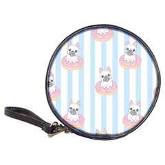 French-bulldog-dog-seamless-pattern Classic 20-cd Wallets by Simbadda