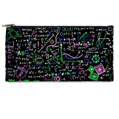 Math-linear-mathematics-education-circle-background Pencil Case by Simbadda