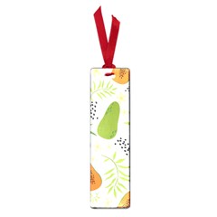 Seamless-tropical-pattern-with-papaya Small Book Marks by Simbadda