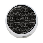 Math-equations-formulas-pattern 4-Port USB Hub (Two Sides) Back