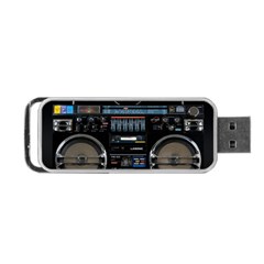 Vintage Radio Portable Usb Flash (two Sides) by Proyonanggan
