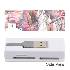 Vintage Landmarks Travel Memory Card Reader (stick) by Proyonanggan