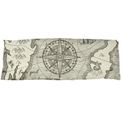 Vintage World Map Antique Body Pillow Case (dakimakura) by Proyonanggan