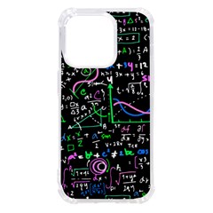 Math Linear Mathematics Education Circle Background Iphone 14 Pro Tpu Uv Print Case by Bangk1t