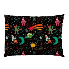Seamless Pattern Space Pillow Case by Amaryn4rt