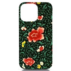 Background Vintage Japanese Design Iphone 14 Pro Max Black Uv Print Case by Grandong