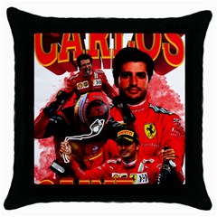 Carlos Sainz Throw Pillow Case (black) by Boster123