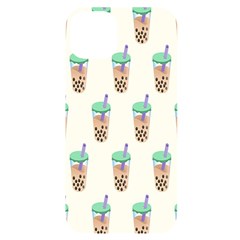 Cute Boba Iphone 14 Plus Black Uv Print Case by artworkshop