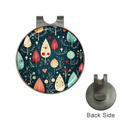 Christmas Tree Pattern Hat Clips With Golf Markers by pakminggu