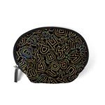 Pattern Abstract Runes Graphic Accessory Pouch (Small) Back