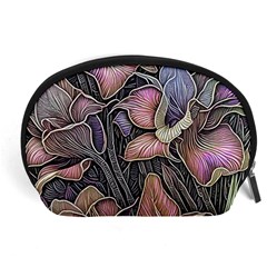 Flowers Iris Plant Accessory Pouch (large) by pakminggu