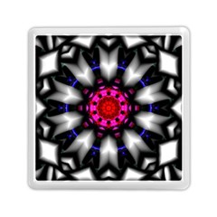 Kaleidoscope-round-metal Memory Card Reader (square) by Bedest