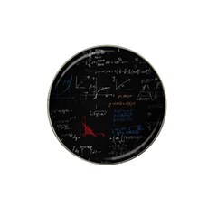 Math Mathematics Pattern Hat Clip Ball Marker (10 Pack) by pakminggu