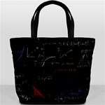 Math Mathematics Pattern Bucket Bag Front