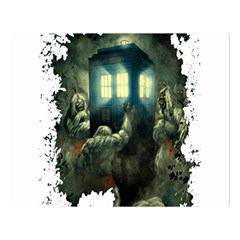 Time Machine Doctor Who Two Sides Premium Plush Fleece Blanket (large) by Cowasu