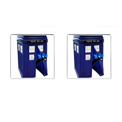 Tardis-doctor-who Cufflinks (square) by Cowasu