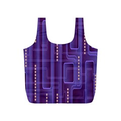 Background-non-seamless-pattern Full Print Recycle Bag (s) by Cowasu