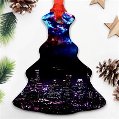 Science-fiction-sci-fi-forward Christmas Tree Ornament (two Sides) by Cowasu