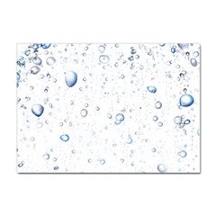 Blue Oxygen-bubbles-in-the-water Sticker A4 (10 Pack) by Sarkoni