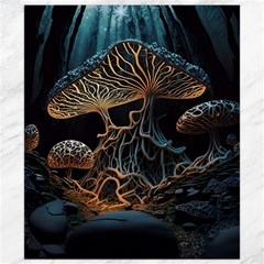 Forest Mushroom Wood Canvas 8  X 10  by Bangk1t