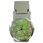 Map Earth World Russia Europe Money Clip Watches Front