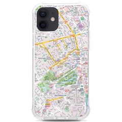 London City Map Iphone 12/12 Pro Tpu Uv Print Case by Bedest