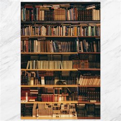 Books On Bookshelf Assorted Color Book Lot In Bookcase Library Canvas 20  X 30  by Ravend