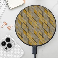 Background-batik Wireless Fast Charger(black) by nateshop