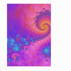Fractal Art Artwork Magical Purple Large Garden Flag (two Sides) by Proyonanggan