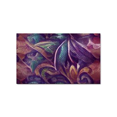 Abstract African Art Backdrop Sticker Rectangular (10 Pack) by Proyonanggan