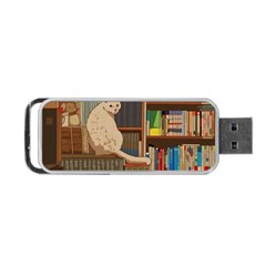 Library Aesthetic Portable Usb Flash (one Side) by Sarkoni