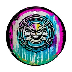 Idol Polynesian –  Round Ornament by mydreamshopping