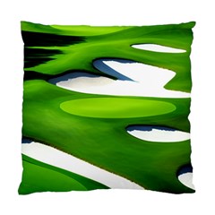 Golf Course Par Green Standard Cushion Case (one Side) by Sarkoni