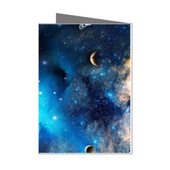 3d Universe Space Star Planet Mini Greeting Cards (pkg Of 8) by Grandong