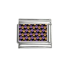 Halloween Skull Pattern Italian Charm (9mm) by Ndabl3x